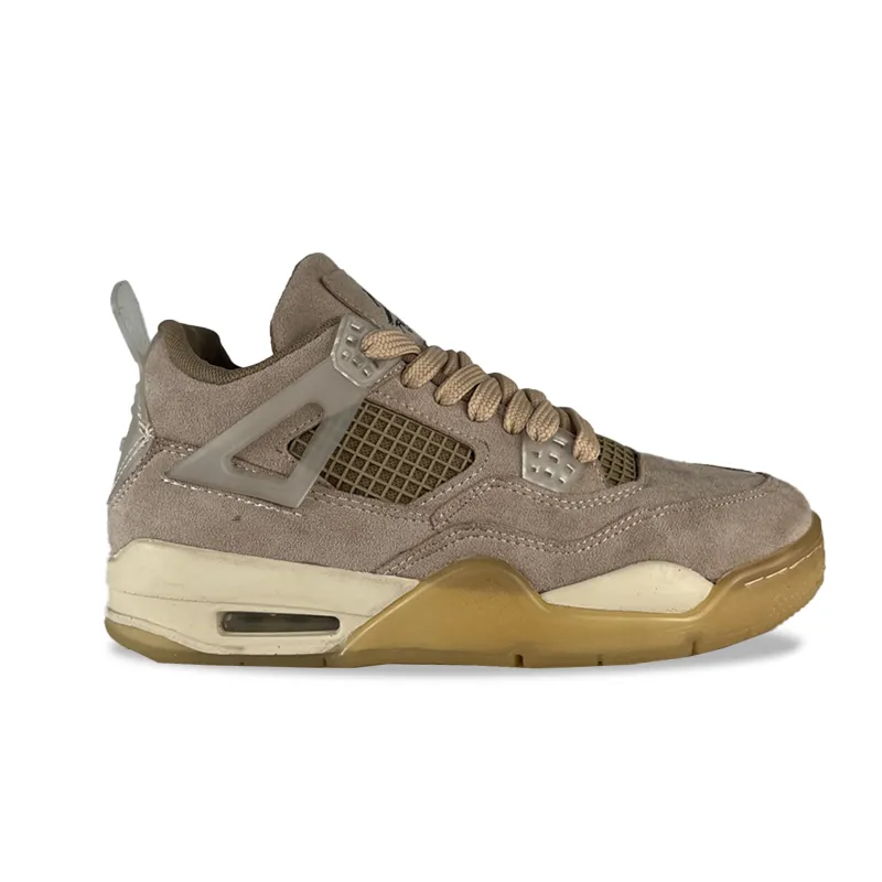 کتونی نایک جردن 4 قهوه ای کرم